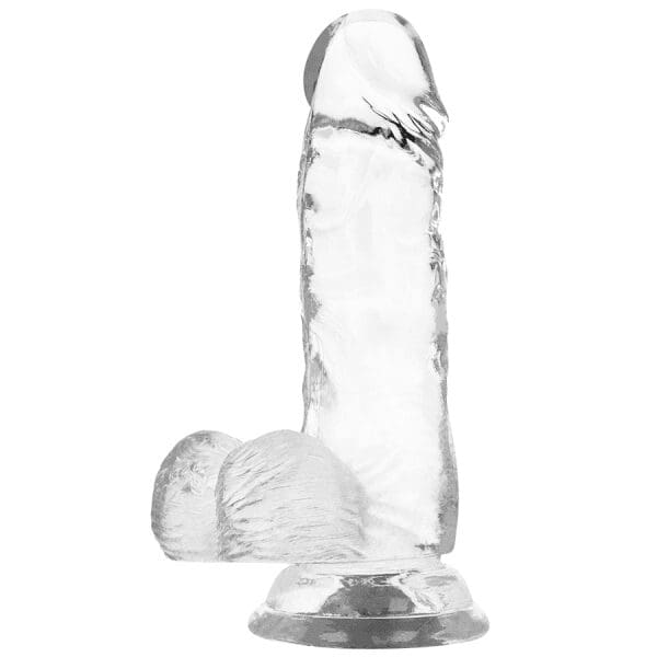 X RAY - CLEAR COCK WITH BALLS 15.5 CM X 3.5 CM 3